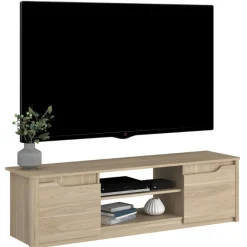 TV-Schrank Wendy 150cm mit zwei Türen - Eiche Dekor