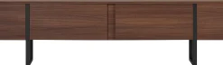 TV-Ständer Onera - 100% MELAMINE - Walnuss - 50 x 30 x 180 cm