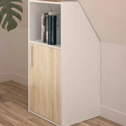 Under Aufbewahrungsschrank | 48,1 x 50 x 110 cm | Design Eiche Sonoma