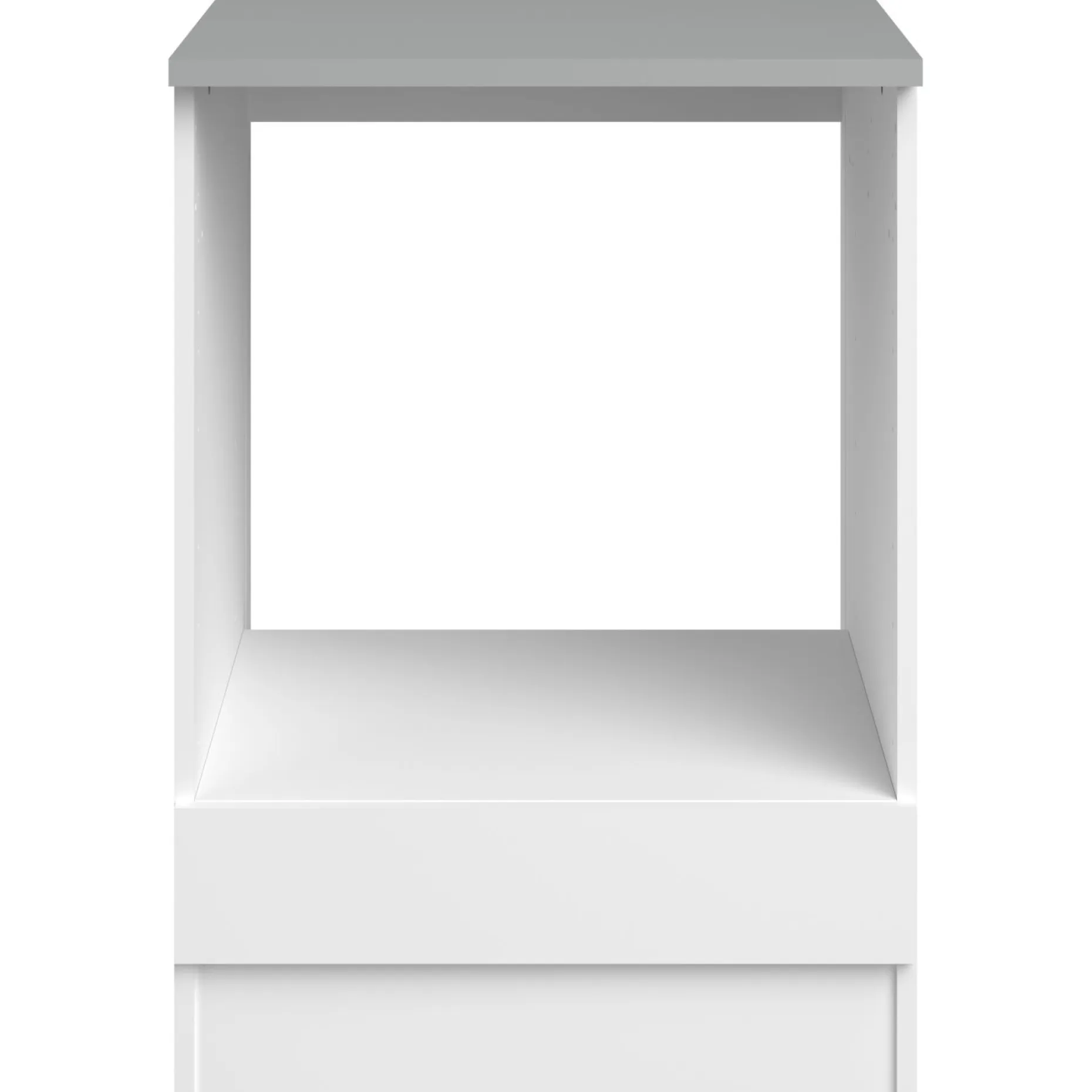 Unterschrank Eko 60 cm für Ofen und Kochfeld - weiß