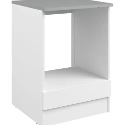 Unterschrank Eko 60 cm für Ofen und Kochfeld - weiß