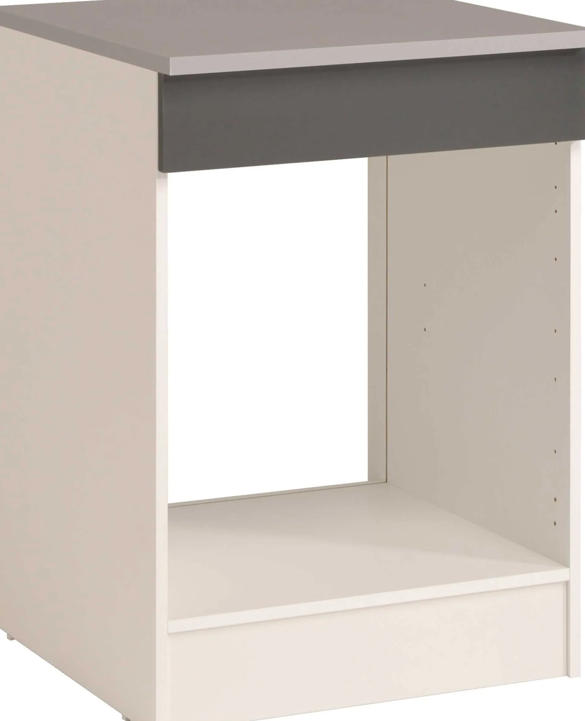 Unterschrank Eko 60 cm für Ofen und Kochfeld - grau