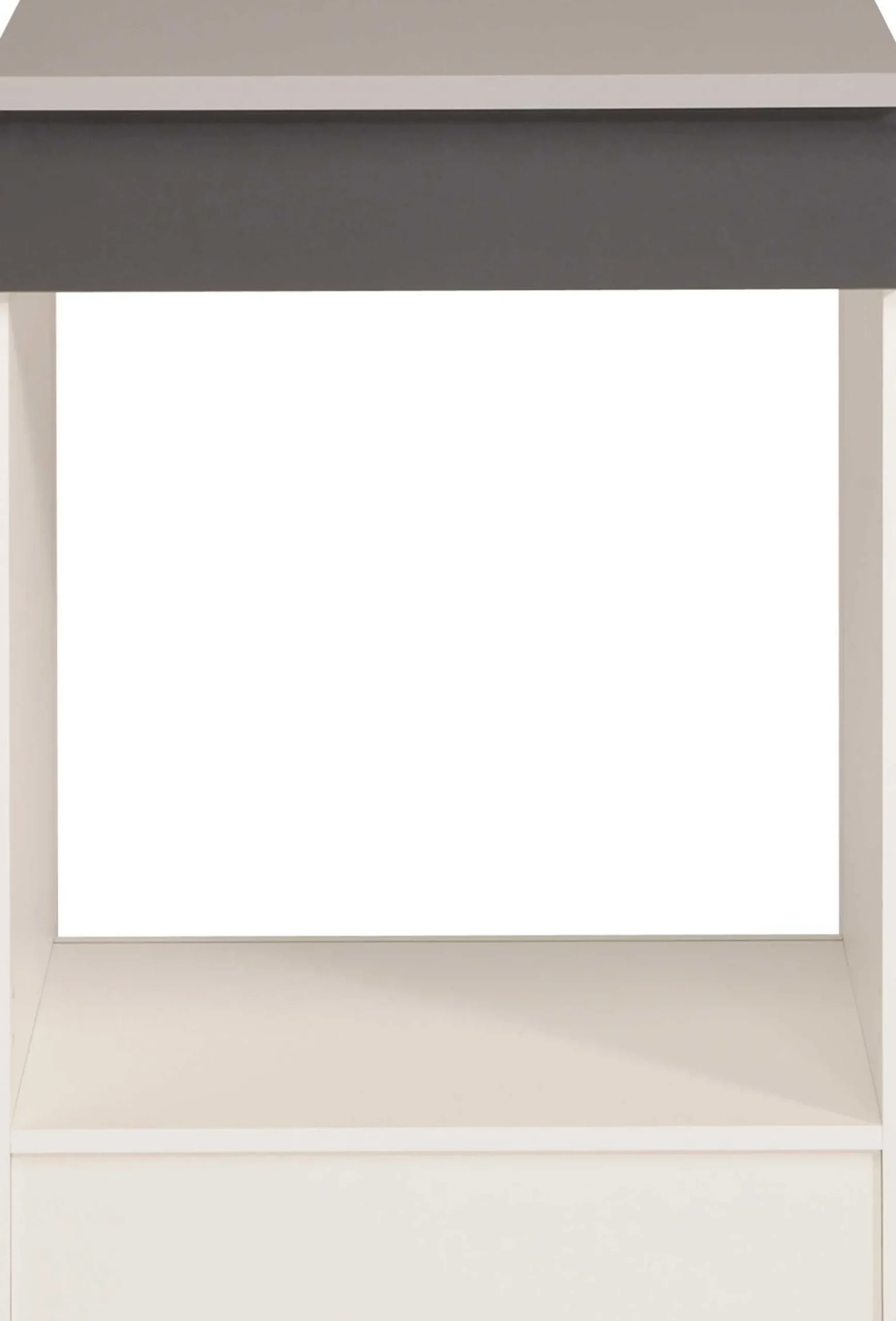 Unterschrank Eko 60 cm für Ofen und Kochfeld - grau