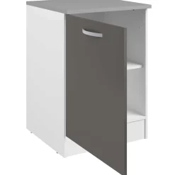 Unterschrank Eko 60 cm mit Tür - grau