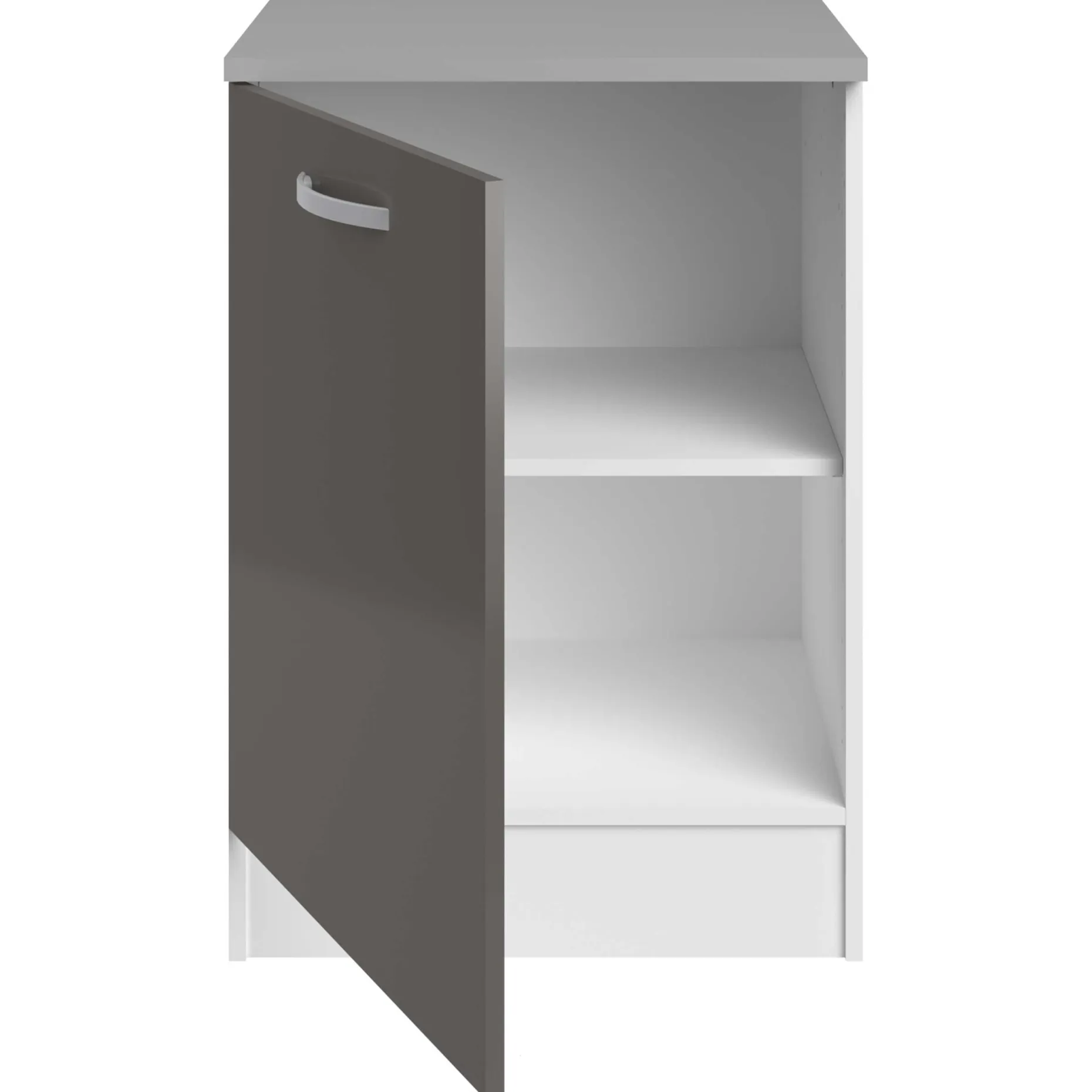 Unterschrank Eko 60 cm mit Tür - grau