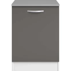 Unterschrank Eko 60 cm mit Tür - grau