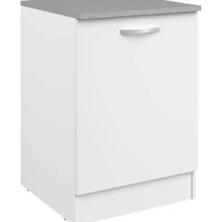 Unterschrank Eko 60 cm mit Tür - weiß