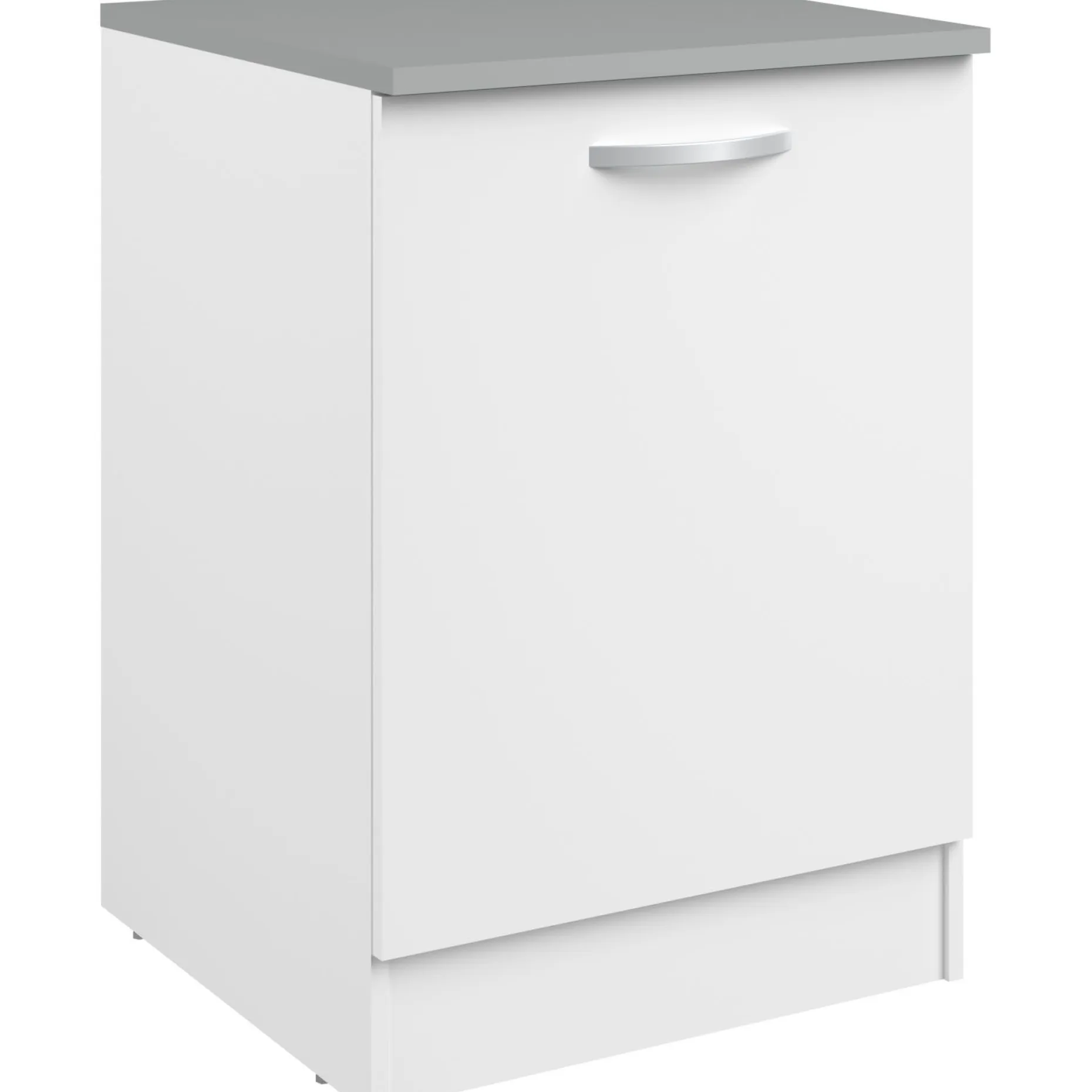 Unterschrank Eko 60 cm mit Tür - weiß