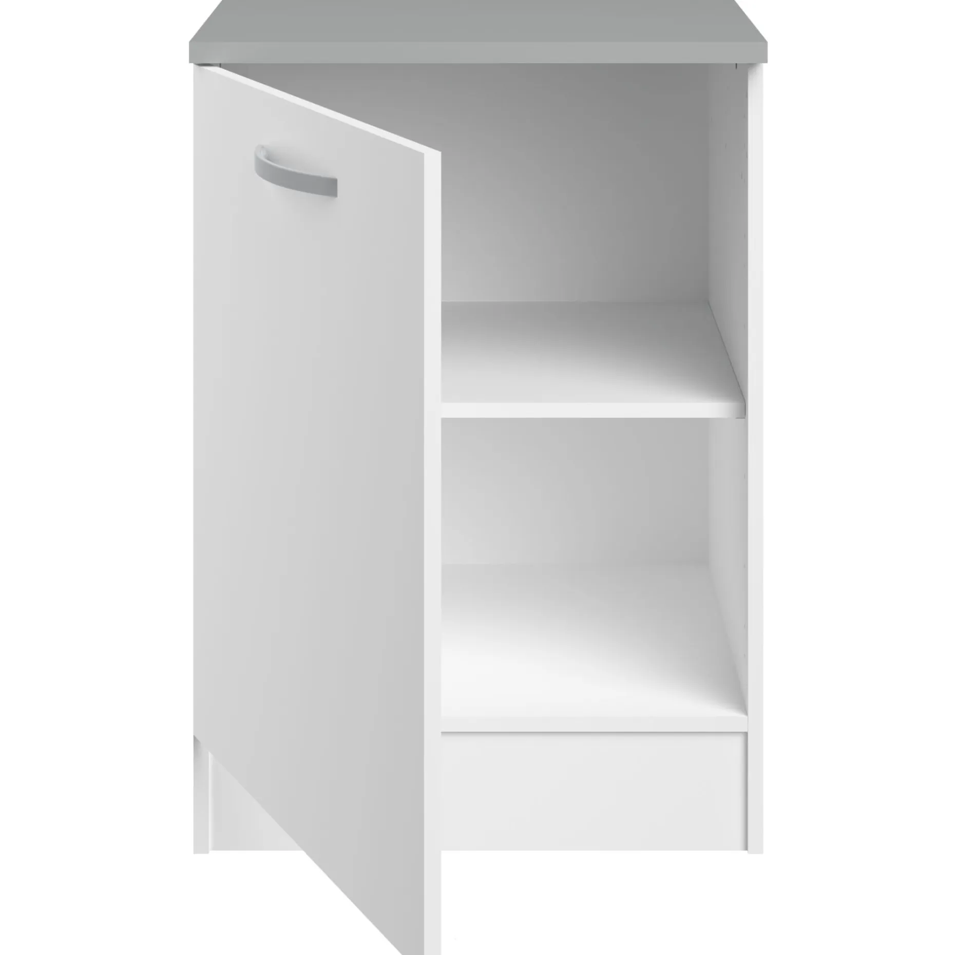 Unterschrank Eko 60 cm mit Tür - weiß