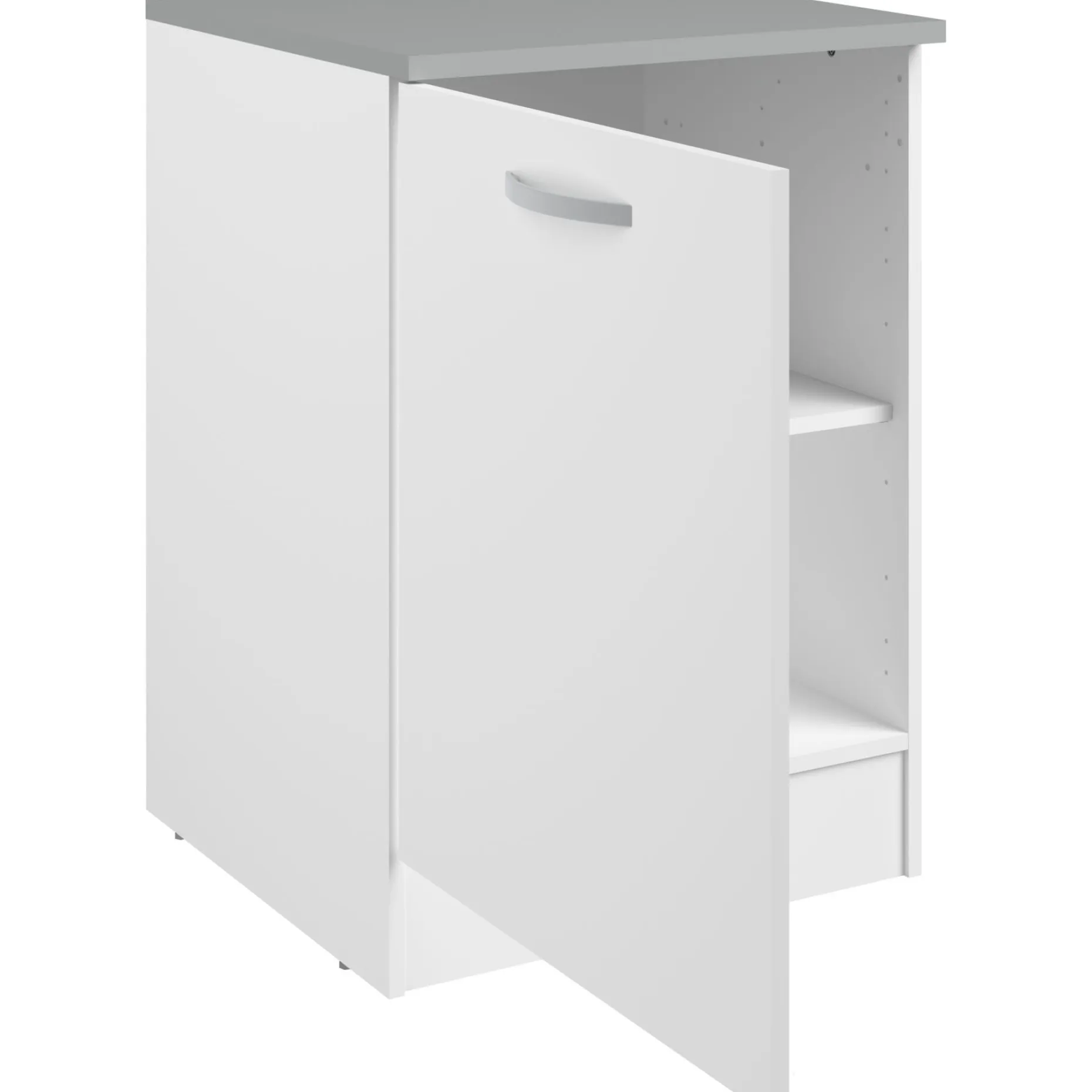 Unterschrank Eko 60 cm mit Tür - weiß