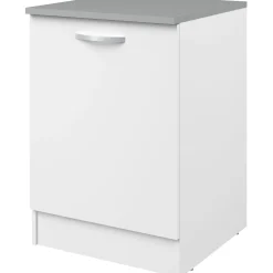 Unterschrank Eko 60 cm mit Tür - weiß