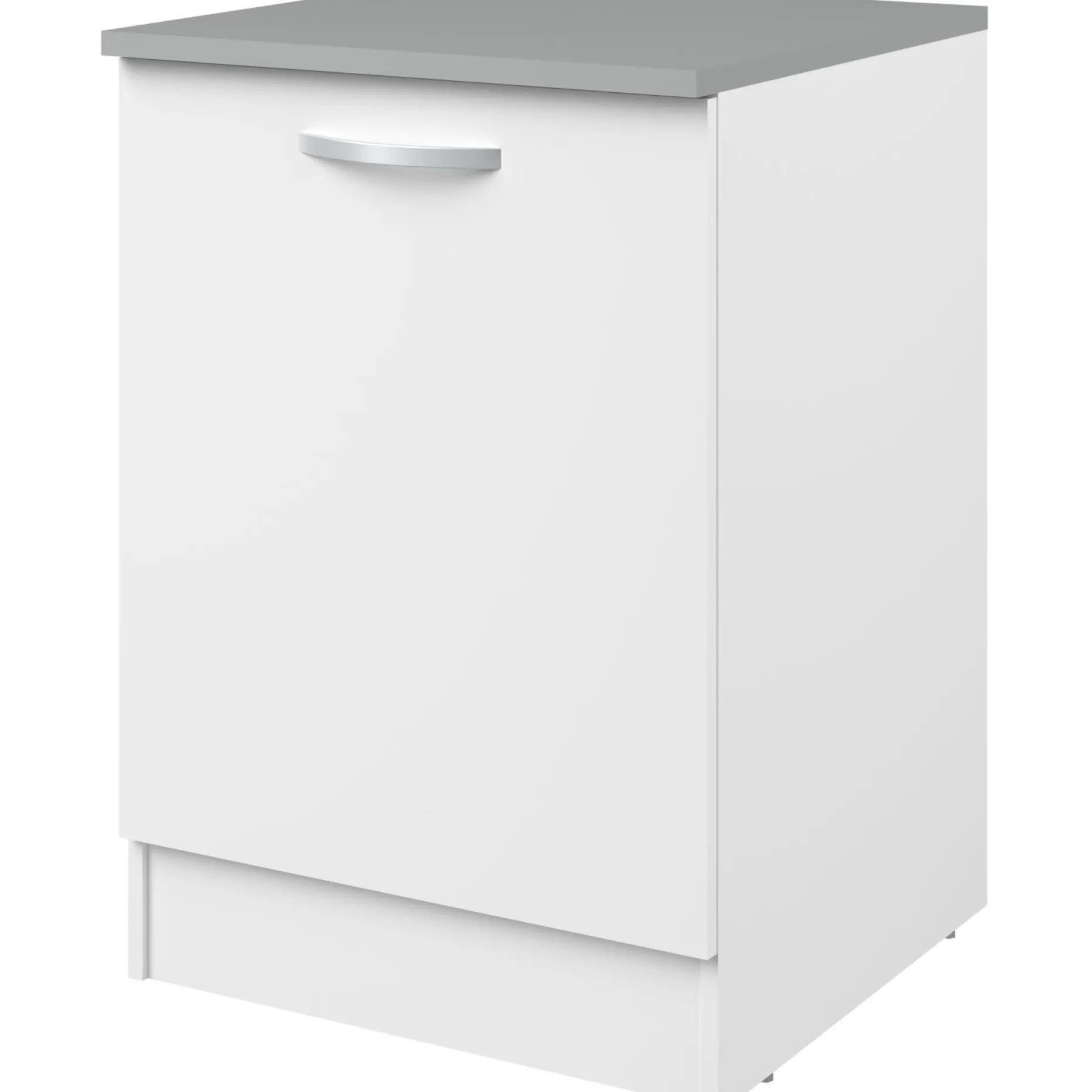 Unterschrank Eko 60 cm mit Tür - weiß
