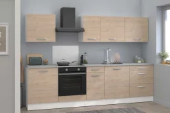 Unterschrank Eko 40x60 cm mit Schublade und Tür - Eiche