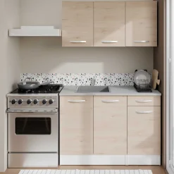 Unterschrank Eko 40x60 cm mit Schublade und Tür - Eiche