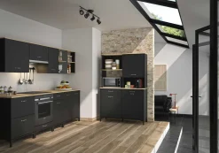 Unterschrank Küche Manchester | 40 x 60 x 86 cm | Helvezia Oak Design