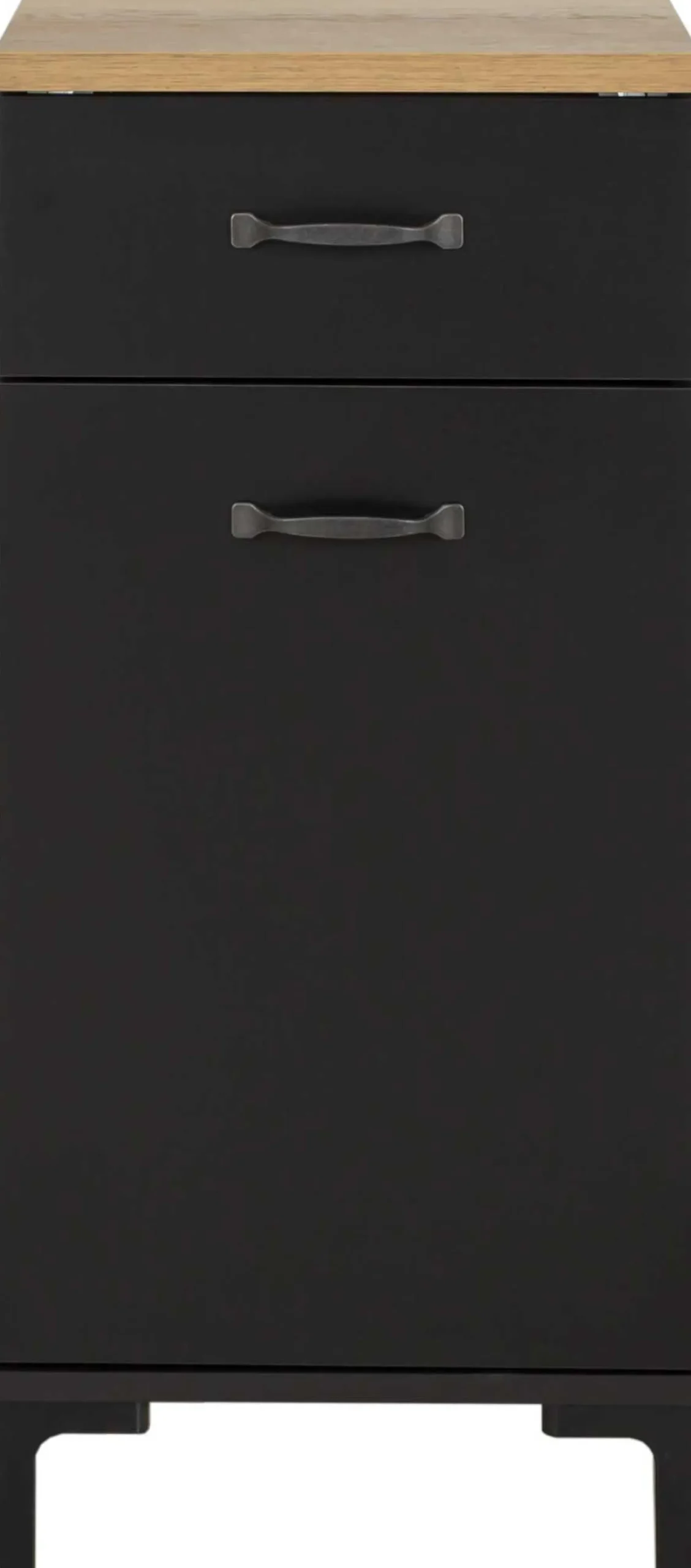 Unterschrank Küche Manchester | 40 x 60 x 86 cm | Helvezia Oak Design