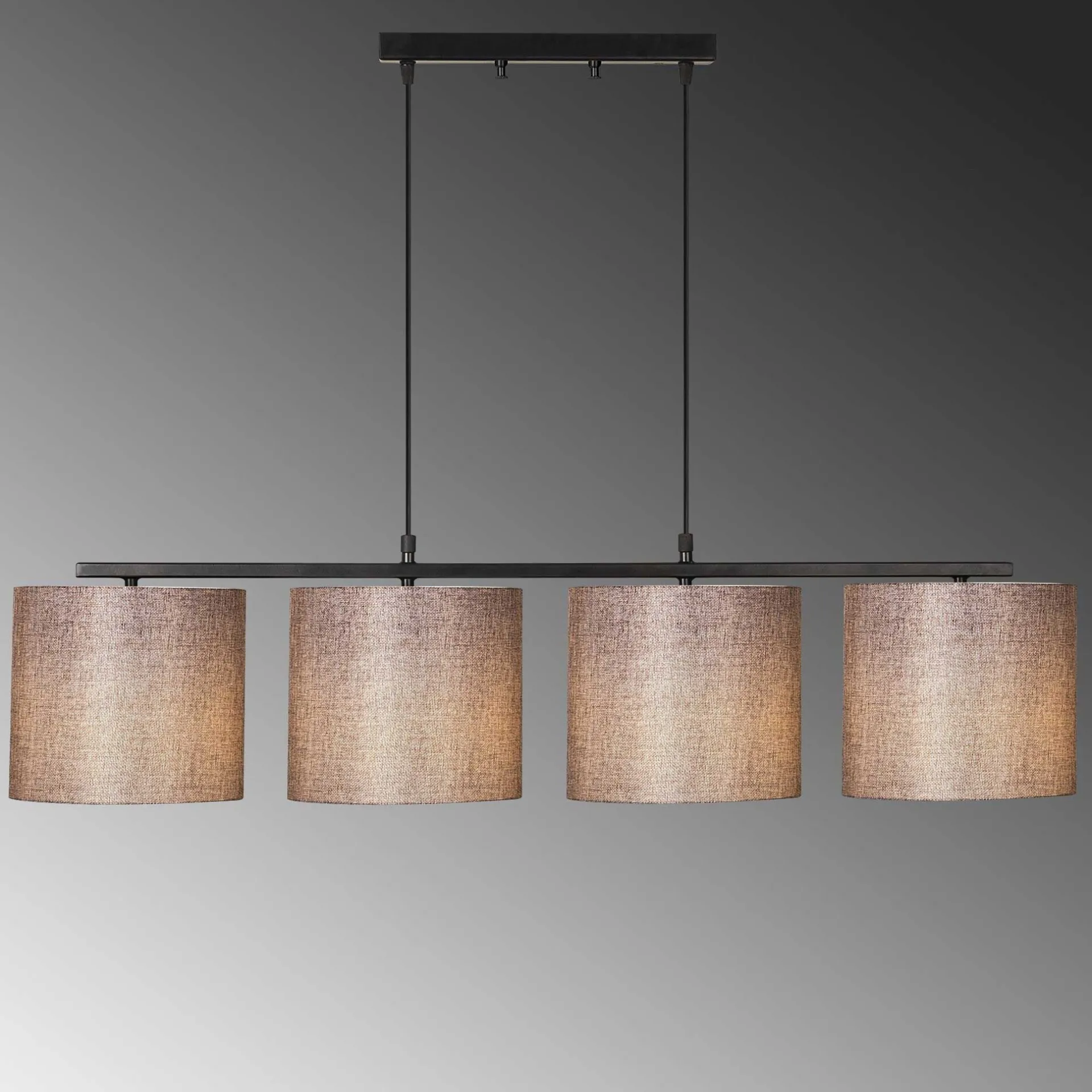 Emob Valiz Kronleuchter | METALLGEHÄUSE | Schwarz,