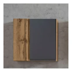 Varese Hängeschrank | 65 x 20 x 64 cm | Graphitgrau