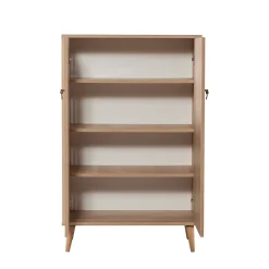 Vella Mehrzweckschrank | 100% Melamin | Eiche Sonoma