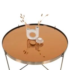 House Nordic Venezia Couchtisch - Messingoptik | Ø70xh40cm