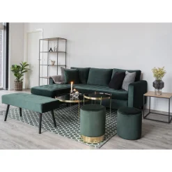 House Nordic Venezia Couchtisch - Messingoptik | Ø70xh40cm