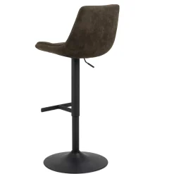 Emob Verstellbarer Barhocker Adèle 65-86cm - /schwarz