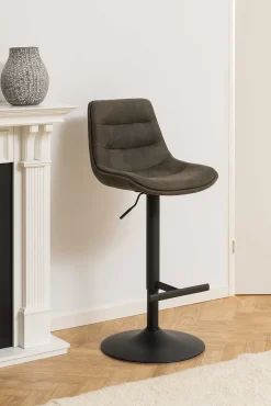 Emob Verstellbarer Barhocker Adèle 65-86cm - /schwarz