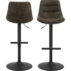 Emob Verstellbarer Barhocker Adèle 65-86cm - /schwarz