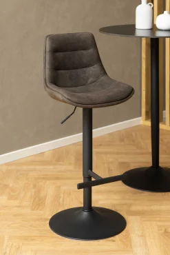 Emob Verstellbarer Barhocker Adèle 65-86cm - /schwarz