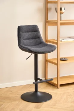 Emob Verstellbarer Barhocker Adèle - 65-86cm - dunkel