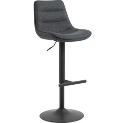 Emob Verstellbarer Barhocker Adèle - 65-86cm - dunkel