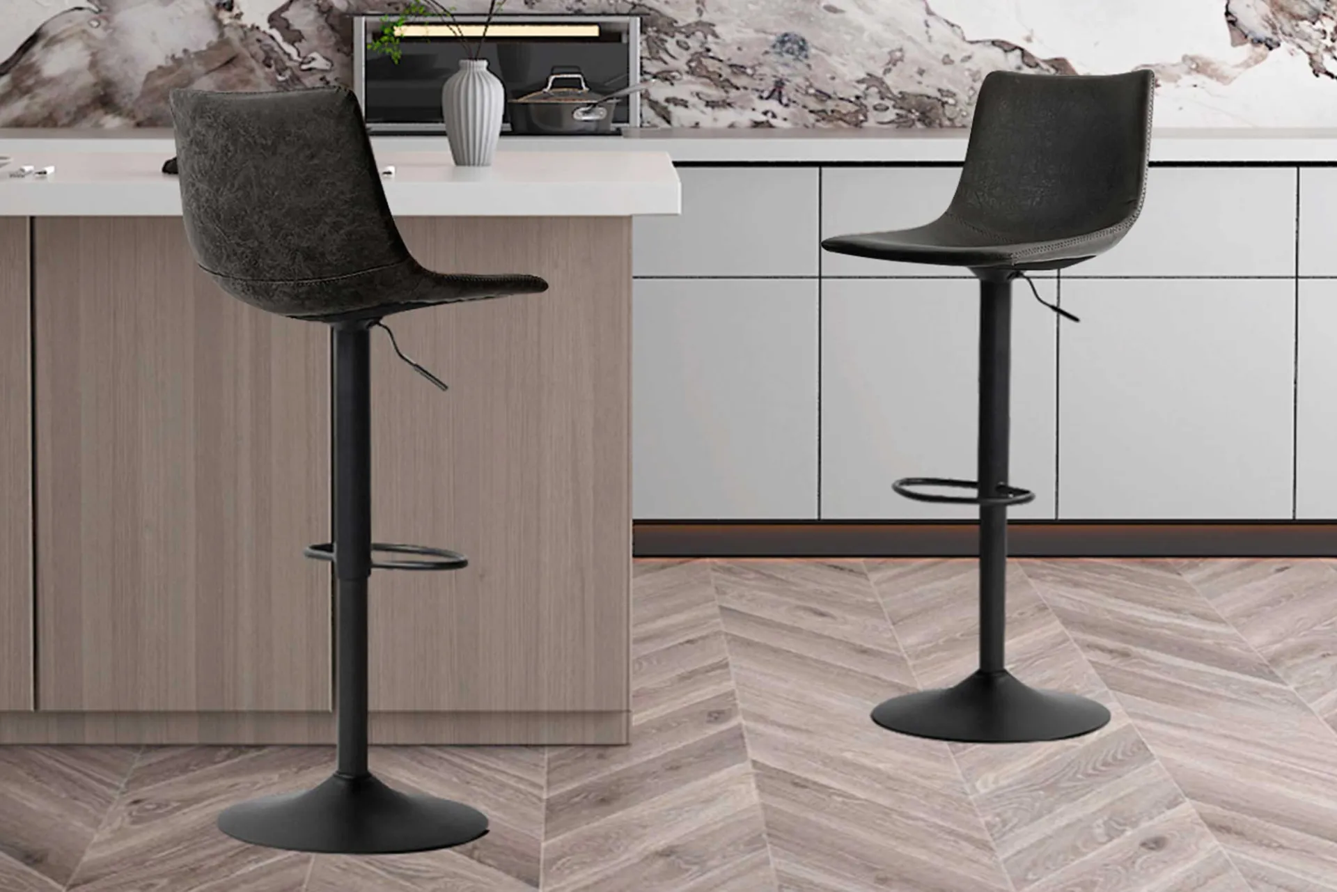Rousseau Verstellbarer Barhocker Fontana -