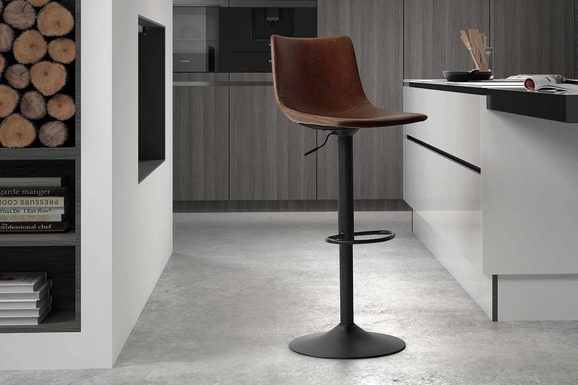 Rousseau Verstellbarer Barhocker Fontana -