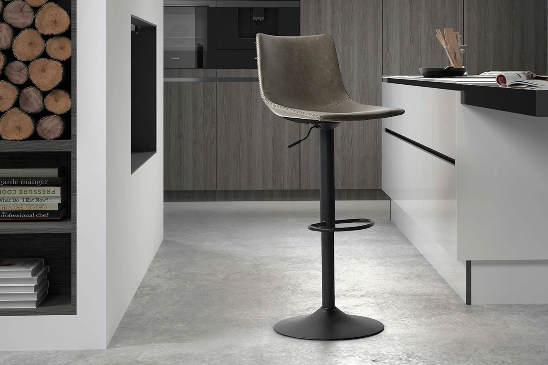 Rousseau Verstellbarer Barhocker Fontana -