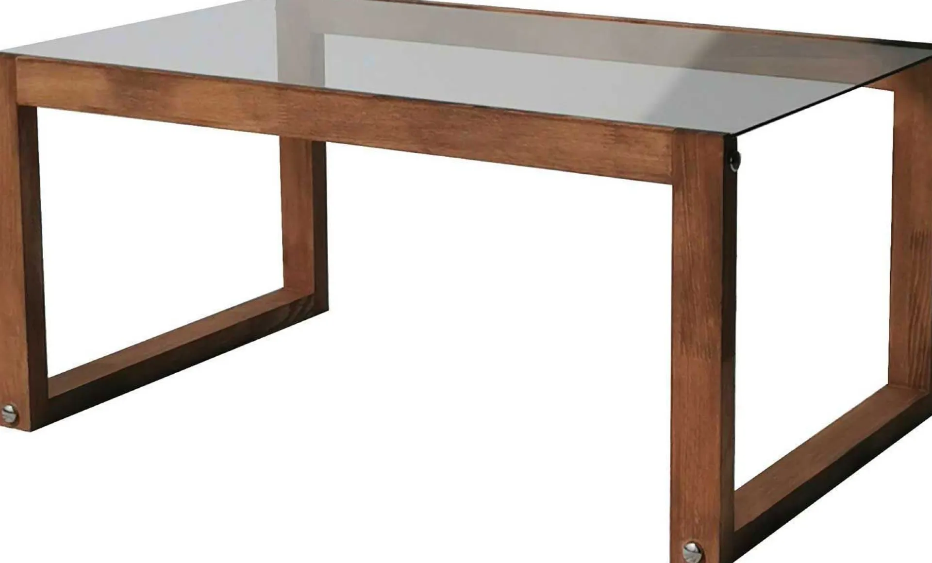Emob Via Couchtisch | GEHÄRTETES GLAS | Holz
