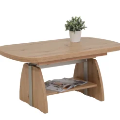 Hela Vienna Couchtisch 108/157x67x52/71 cm-artisan Eiche