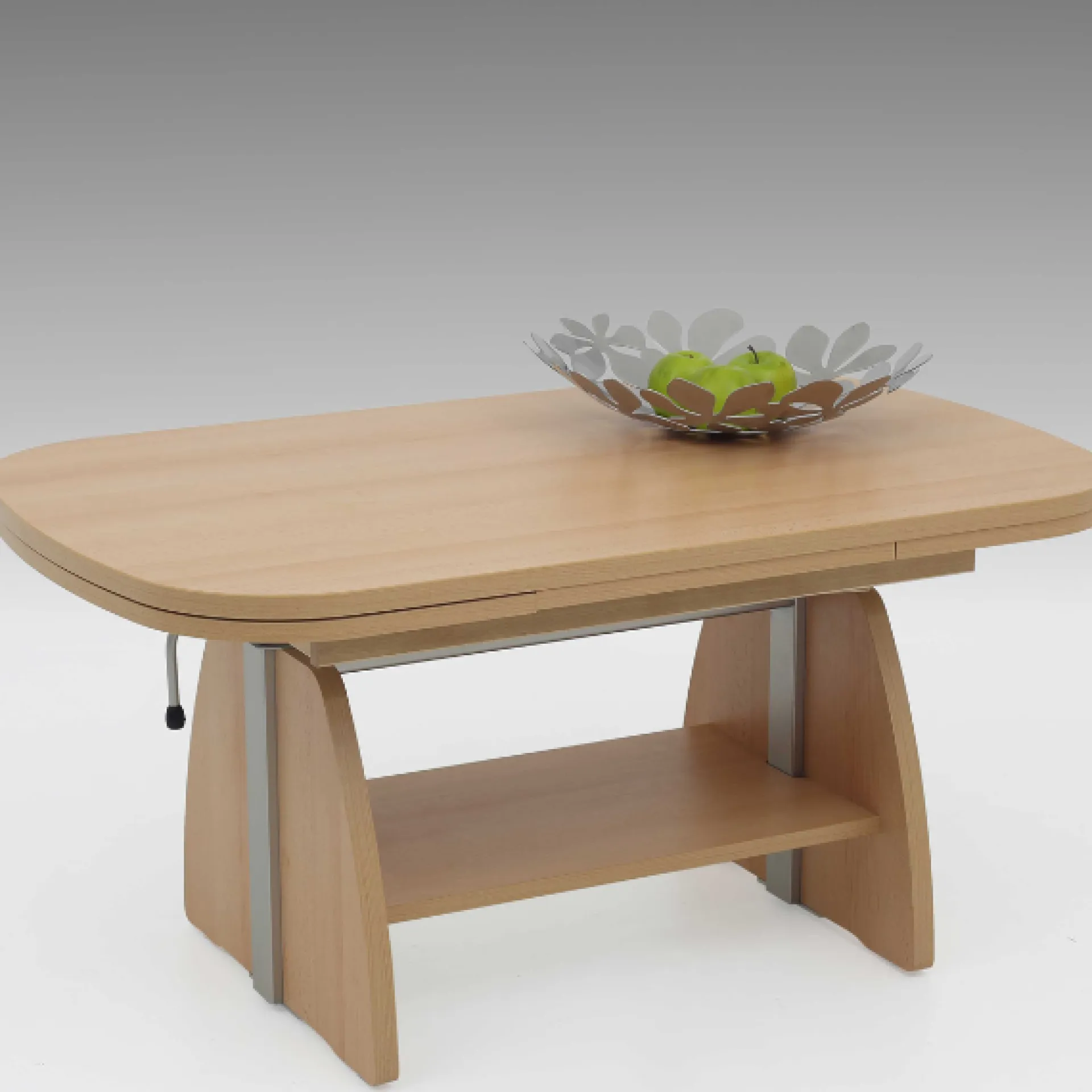 Hela Vienna Couchtisch 108/157x67x52/71 cm Buche