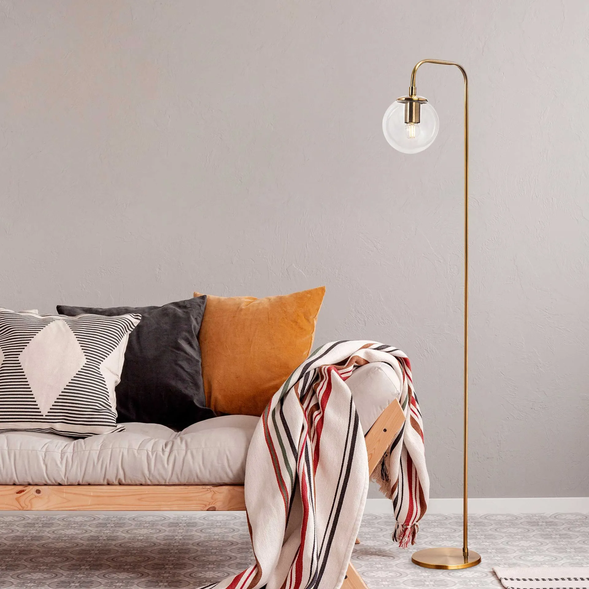 Emob Viran Stehlampe | METALLGEHÄUSE | Vintage