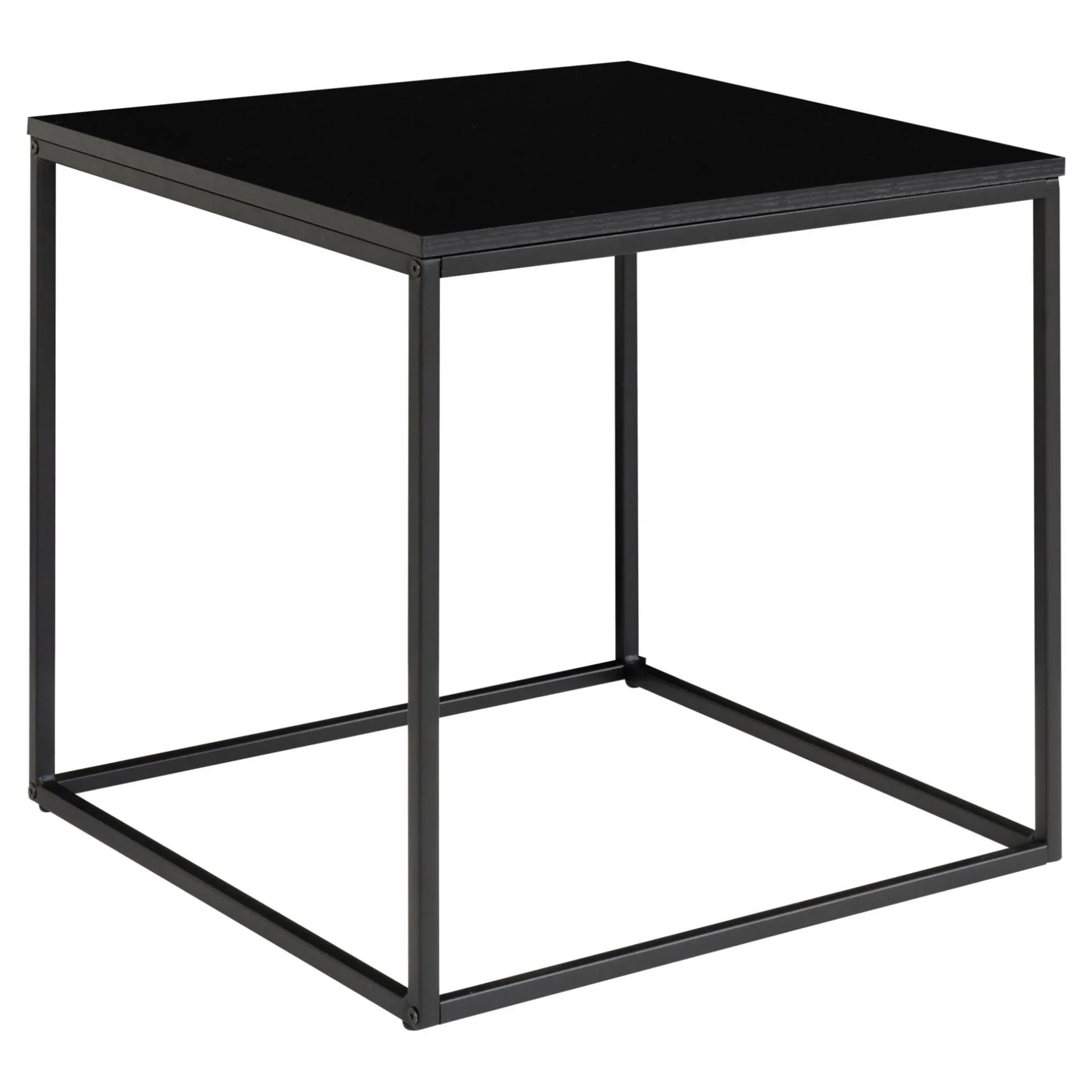 House Nordic Vita er Beistelltisch - 45x45 cm Stahl und Melamin