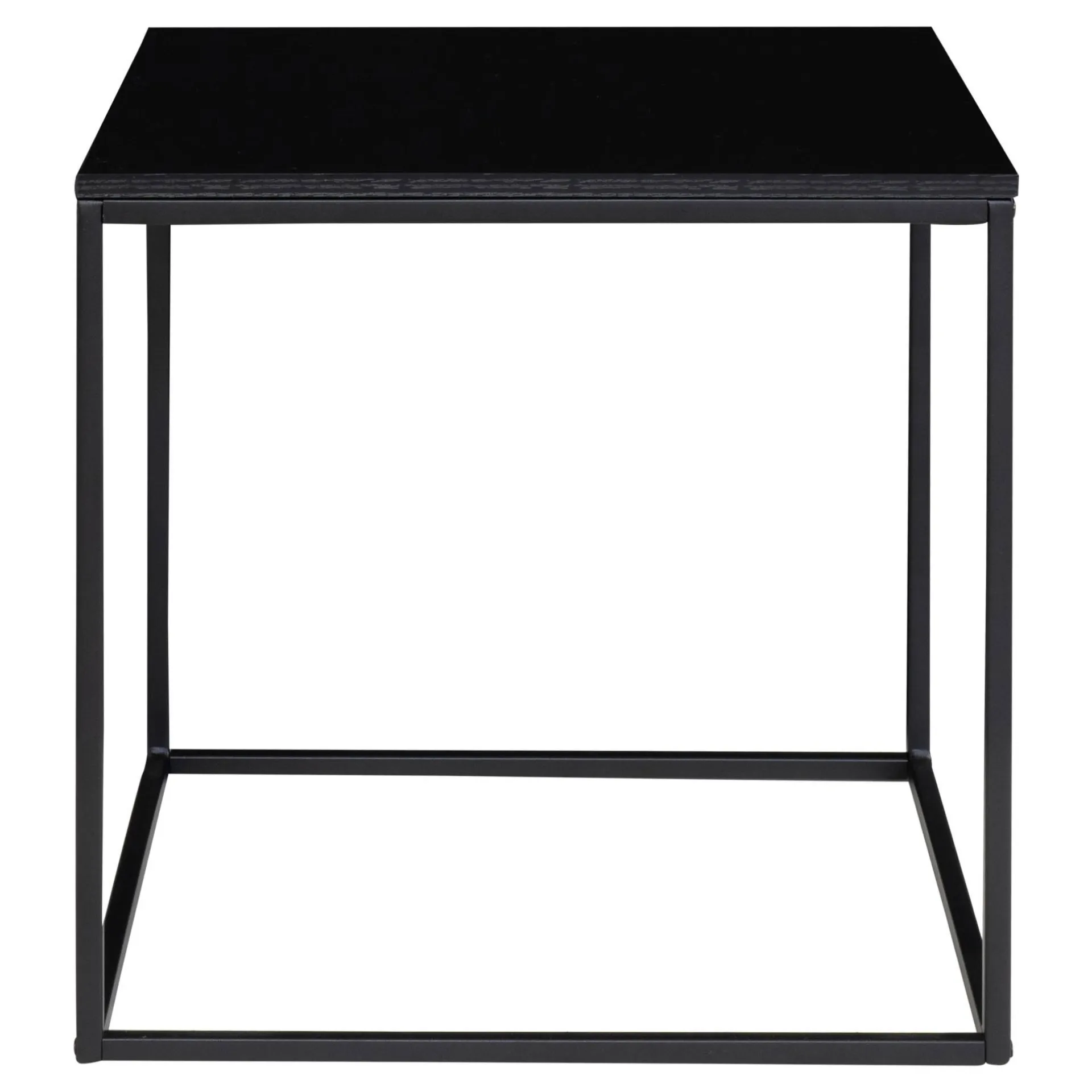 House Nordic Vita er Beistelltisch - 45x45 cm Stahl und Melamin