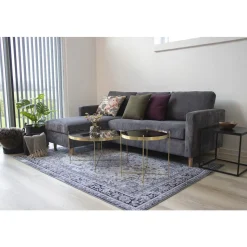 House Nordic Vita er Beistelltisch - 45x45 cm Stahl und Melamin