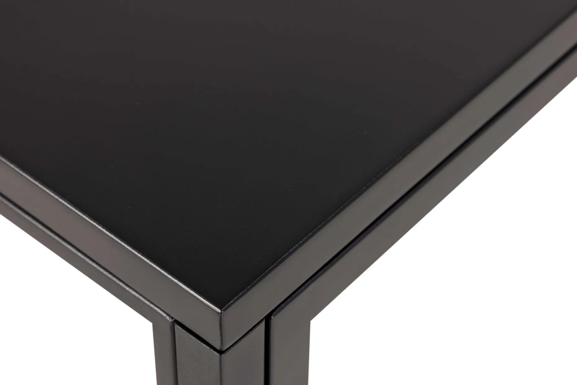 Vitrine Nebas 80cm, 2 Türen und 1 Fachboden - schwarz