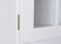 Vitrinenschrank Abaco - weiß