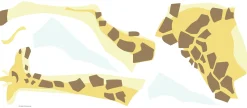 RoomMates Wandaufkleber Giraffe