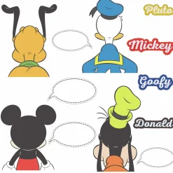 RoomMates Wandaufkleber Mickey Maus & Freunde Trockenlöschung
