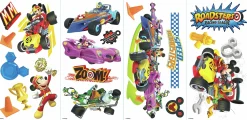 RoomMates Wandaufkleber Mickey & The Roadster's Racing League