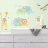 RoomMates Wandaufkleber Tribal Baby Tiere