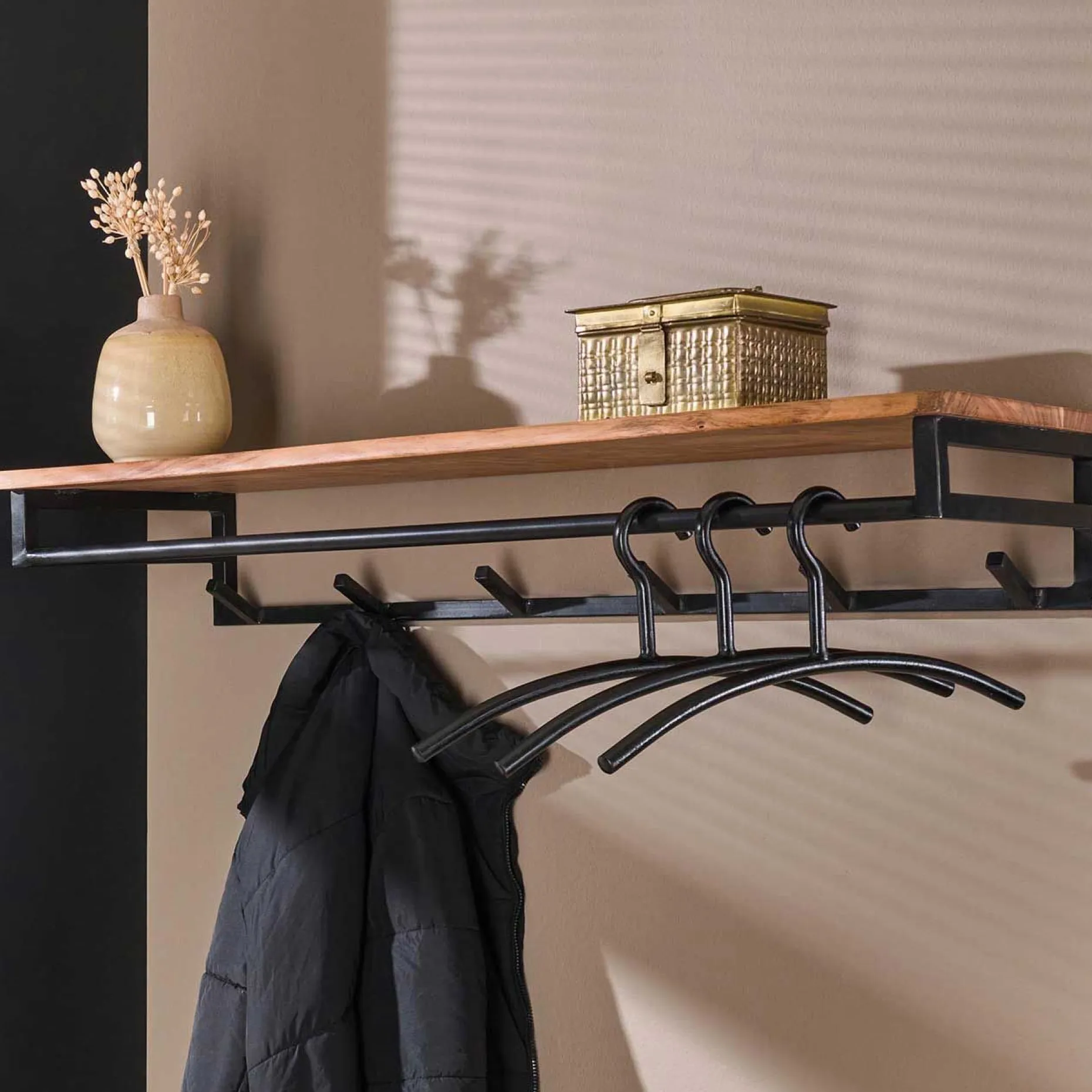 Wandgarderobe Cerina-acacia