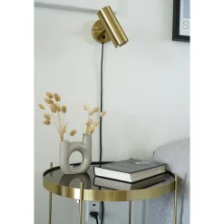 House Nordic Wandleuchte Parisien | 15 x 10 x 22 cm | / Metall - 190 cm Schnur
