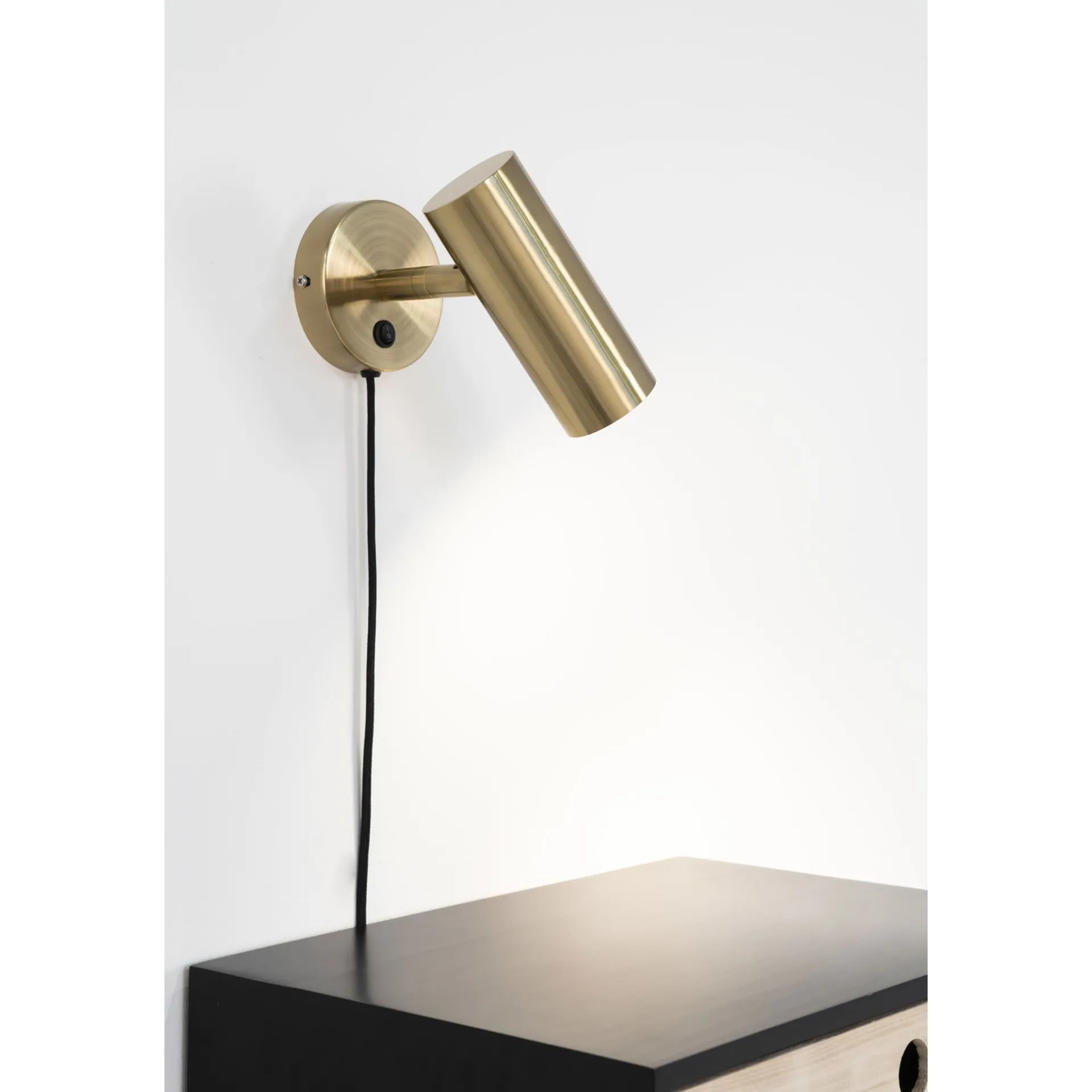 House Nordic Wandleuchte Parisien | 15 x 10 x 22 cm | / Metall - 190 cm Schnur
